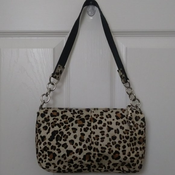 Free People Cheetah Print Cowhide Purse - Picture 6 of 13